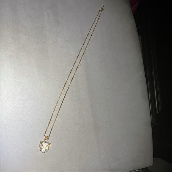 Swarovski Crystal Heart Long Necklace - Picture 6 of 6